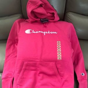 NWT Champion Mid-weight Jersey Hoodie Size Small